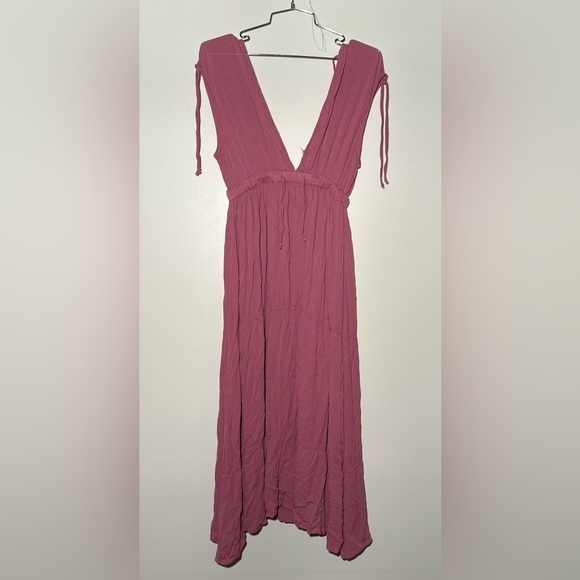 Elan Salmon Pink Maxi Dress - Picture 1 of 9